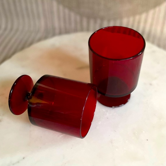 Crate&Barrel Acrylic Wine Tumblers - Picture 1 of 7